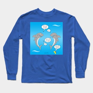 What Sharks Like to Do - Eat! Long Sleeve T-Shirt